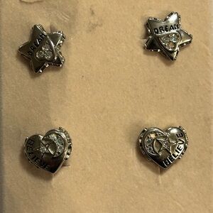 Kirks folly earrings 2 pairs